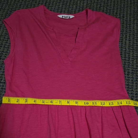 Boden Pink Pleated Midi Sundress with Flutter Cap Sleeves - Picture 10 of 10